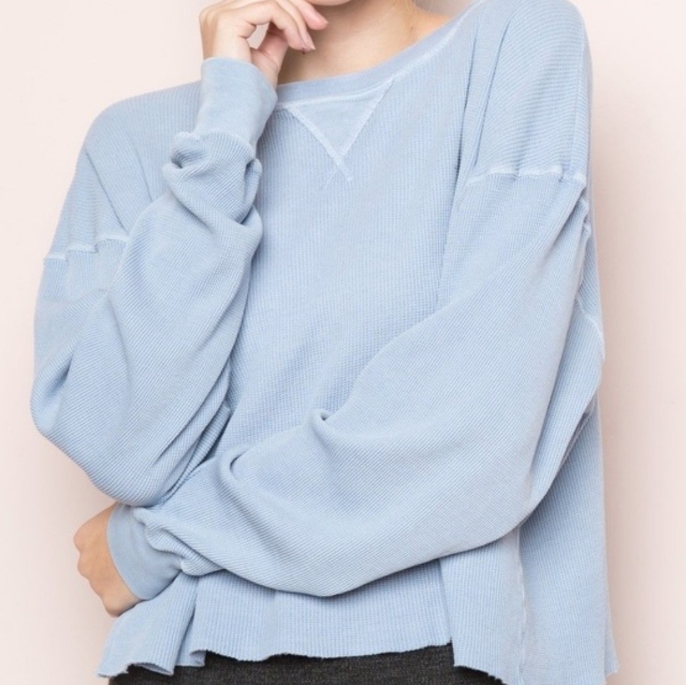 BRANDY MELVILLE CROPPED LONG SLEEVE